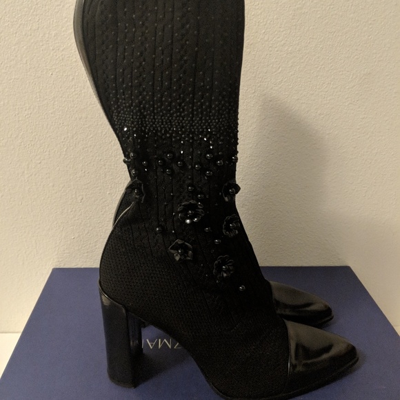 stuart weitzman sock hop boots